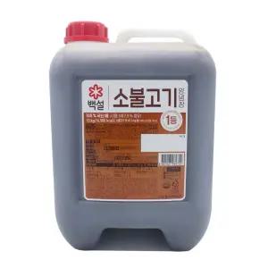 백설 소불고기양념 10kg/유통기한2026년7월23일