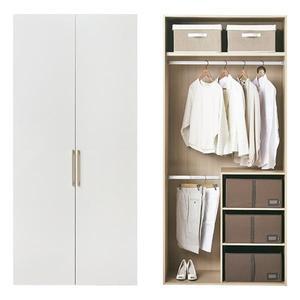 한샘 바이엘 옷장 100cm(높이216cm) 화이트 T수납형