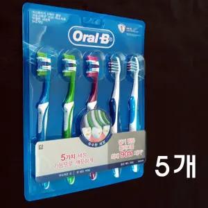 오랄비 어드밴티지 5웨이칫솔 3입+크로스액션칫솔 2입