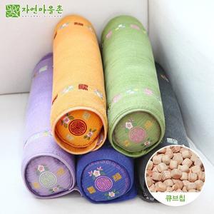 [자연마을촌]편백나무 경추베개(대/큐브칩)