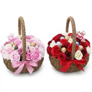 화이트데이선물 사탕초코렛꽃바구니  화이트데이선물세트