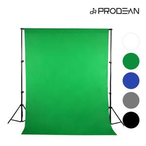 프로딘 크로마키 배경천 스탠드 거치대 풀세트 촬영 스크린