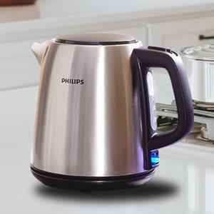 필립스 커피포트 1L 미니 전기포트 무선 전기주전자 스텐 소형 예쁜 휴대용 분유 차 티 올스텐 캠핑용 사무실 포트기 대용량 포터 차탕기 추천 HD9348 HD4618