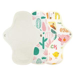 이채 면생리대 일체형 미디움(중형) 3장세트 순면 다회용 천생리대