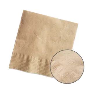 무지 칵테일냅킨 갈색 10000매 고급원단 무형광 업소용 네프킨