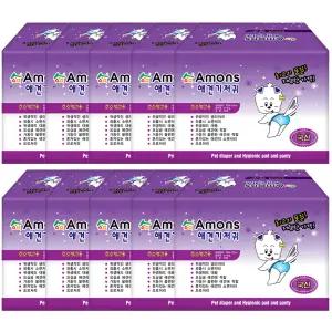 아몬스 암컷용 애견 기저귀 초소형 100매 1BOX
