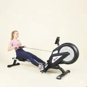 반석스포츠 에어로잉머신 로윙머신 가정용 로잉 공기저항 홈트레이닝 전신운동기구