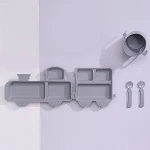 [보노하우스]리틀보노 얌얌트레인 베이직 세트 (메인+서브+스푼+포크+컵)