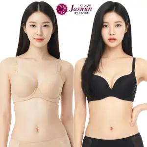 비너스 자스민 여성 브라 메모리폼 와이어 A B C D E F 컵 빅사이즈 (JBR1163)