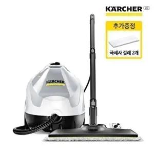 [카처][극세사걸레 2개 추가증정] 카처 SC4 EasyFix 스팀청소기 고압스팀 빈대퇴치 완벽살균 매트리스 유