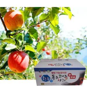 [st푸른농원]청송 폴리페놀 사과(부사) 세트 4kg 17-20과