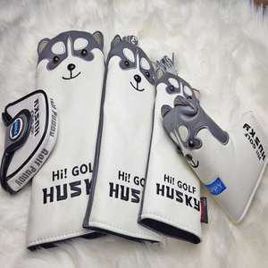 강아지 반달형 자석퍼터커버 드라이버 우드 유틸리티