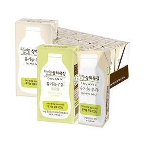 [매일][매일유업] 상하목장 유기농우유 3종 멸균우유/저지방우유 125ml/200ml 24팩
