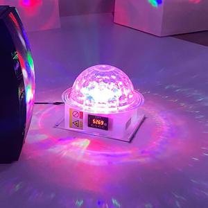 뉴아크릴3 미러볼 노래방조명 파티용 행사용 코인노래방 led조명 가정용