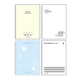 모닝글로리 1500 스프링 음악노트 (오선) 음악노트 중고생