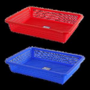 뉴사각소쿠리4호 5개 소쿠리 채반 바구니 리빙 플라스틱