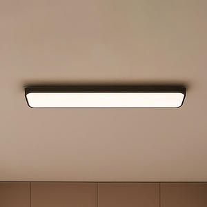 썬 시스템 블랙 주방등 LED 60W 국내산 칩 무타공 주백색 아이보리빛 주방조명