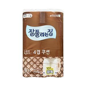 케이에이치커머스 잘풀리는집 4겹 쿠션 27m 30롤x1팩