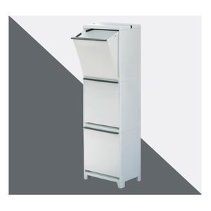 프랑코 분리수거함 스탠드 3단 60L (20L 3개)