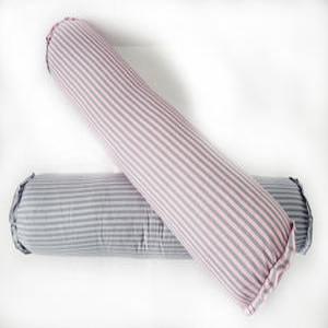 바디필로우 사탕배게 롱쿠션 등받이 스트라이퍼 안고자는배개 커버 순면 면100% 등쿠션