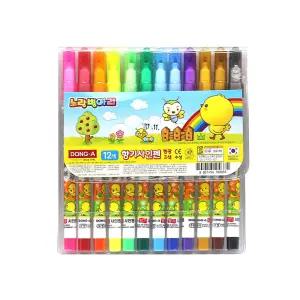 동아 노랑병아리 싸인펜 사인펜 (12색)