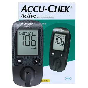 아큐첵 액티브 당뇨 혈당 검사 체크기 측정기 혈당계 GB[체크기+채혈기+채혈침 10개+파우치]