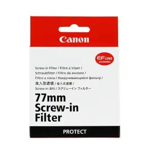 캐논 PROTECT FILTER 77mm 렌즈 보호 필터 스크래치 방지 ok