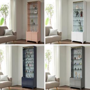 다용도 슬림라인 600 유리 장식장 피규어 진열장