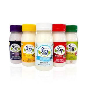 웃담 요구르트 150ml 5가지 맛 10개 세트