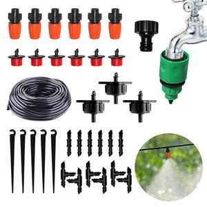 식물급수키트 미니 스프링쿨러 세트 텃밭 화분 옥상 물주기 자동급수 스프링클러