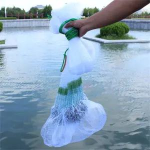 민물 바다 원형 고리 투망 중형/그물망 통발 어망