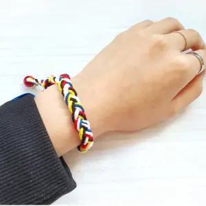 오색실팔찌 단오체험 팔찌만들기 DIY 30입 소원 행운 단오 구슬 매듭 장명루 오색 무병장수 오방색