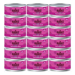 로우즈 캣 슈레디드 참치&연어 캔 85gx18개