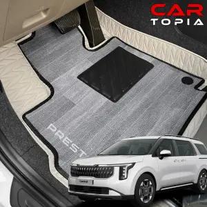 2026 카니발 페이스리프트 모노륨 가죽 코일매트 7인승 9인승 가솔린 하이브리드 매트 용품