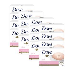 도브 뷰티바 도브비누 90g 핑크 16개
