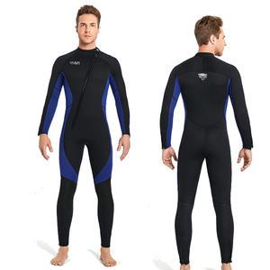 남성 서핑슈트 슈트 프로다이빙 스킨스쿠버 바다수영 3MM 네오플렌 해루질 DMO-006 원피스_남성(네이비)