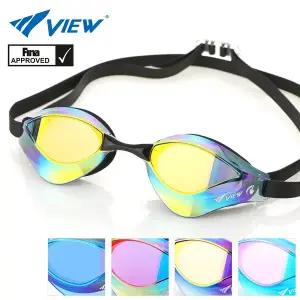 [뷰]  FINA인증 수경 미러렌즈 일본 V230ASAMC