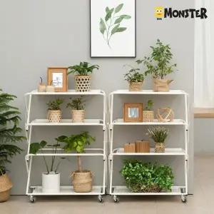 [홈몬스터] 이동식폴딩선반 1+1세트