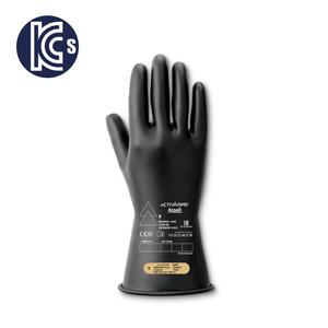 (안셀)엑티브아머 RIG0011B(280mm)슬림 절연장갑 릭 500V(Class 00) 감전방지전기장갑