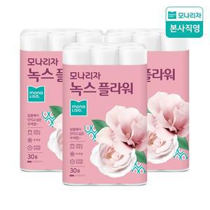 녹스 플라워 40m 30롤 3팩 화장지