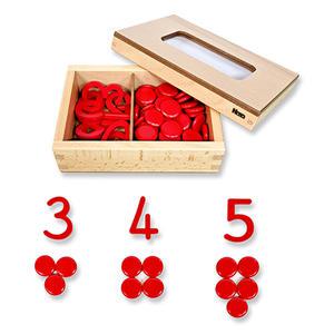 몬테소리 숫자와 바둑알