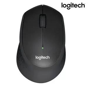 로지텍코리아 정품 무선 마우스 M280 블랙 색상 동글이 수신기 포함 인체공학 디자인