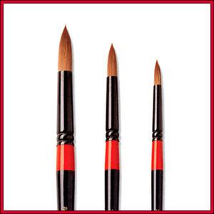 화홍 수채화붓 700R 낱자루 선택{8호-12호}인조모/둥근붓/수채화/아동물감/미술/화방/신한물감/화홍붓