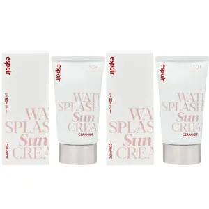 에스쁘아 워터 스플래쉬 선크림 세라마이드 60ml 2개 SPF50+ 톤업선