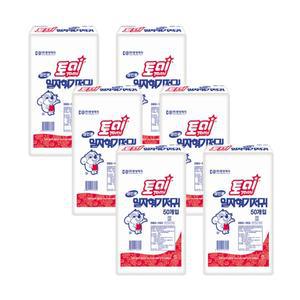 동방제지 토미 일자형 속 기저귀 성인용 50매 6팩 300개입 흡수력 배변 요실금