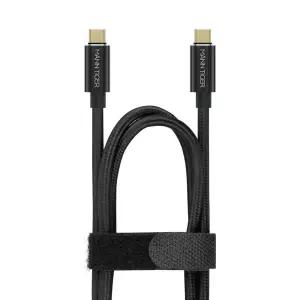 만타이거 100W USB C to C 썬더볼트4케이블 USB4 8K 40Gbps e-GPU 0.5m 1m 1.5m