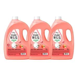 퓨어 뽀드득 주방세제 자몽향 3L, 3개