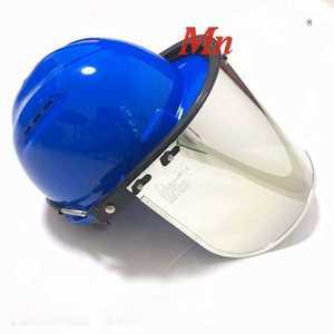 방화 헬멧 산업용 방열 고온 안전 마스크 보호 용접