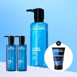 로레알파리 맨 이드라파워 쿨링 올인원 워터로션 120ml 1+1 [증정]맨 아쿠아 폼 50ml