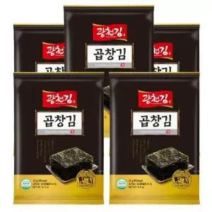 광천김 곱창김 조미전장김 20g x 10봉 /재래김/조미김/구운김